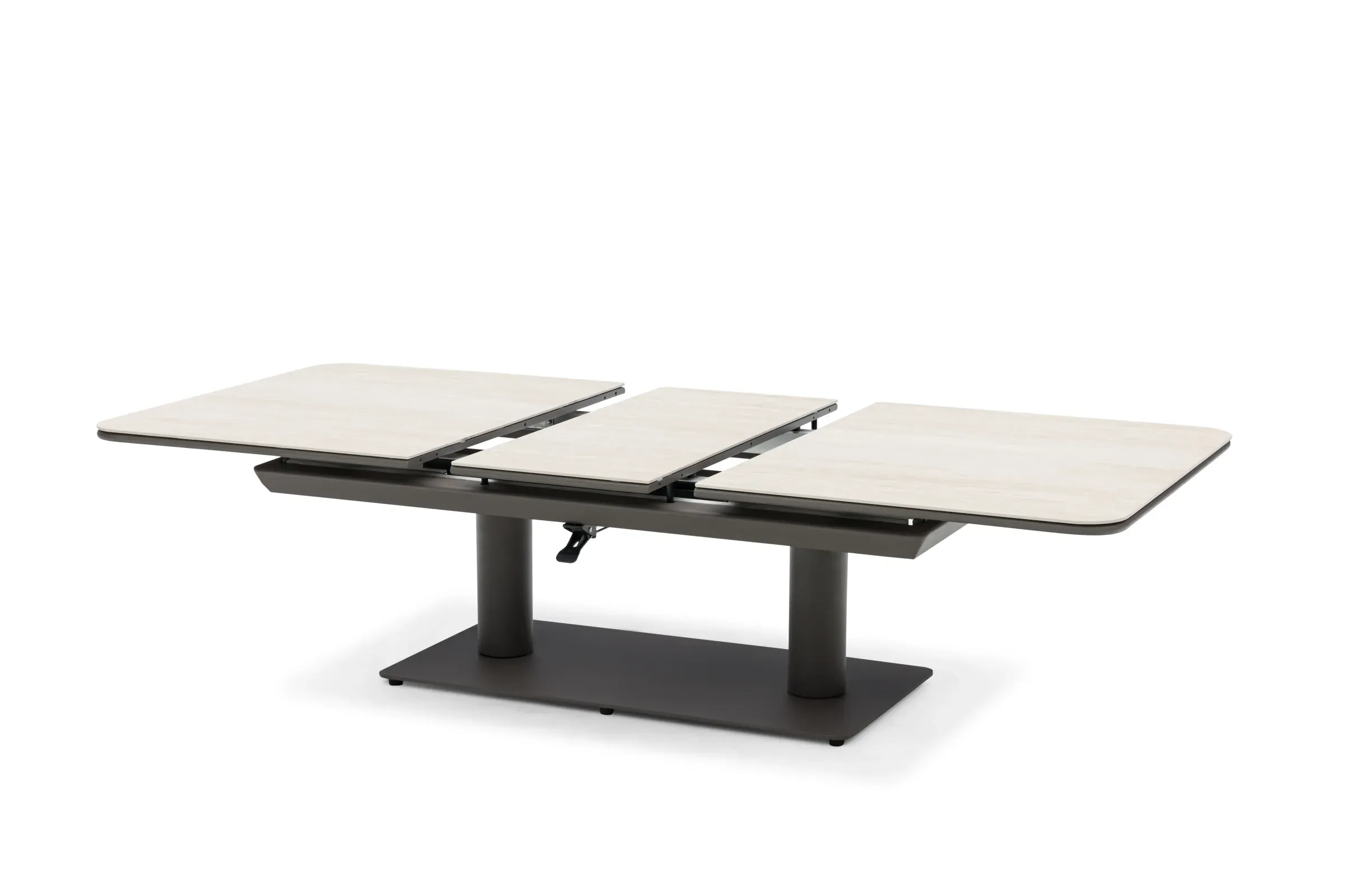 Axis REC High Adjustable and Extending Table, close-up of construction and design details