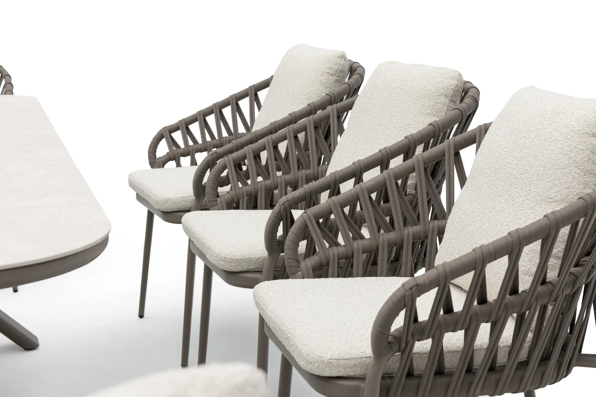 Lyra Dining Chair, close-up of construction and design details
