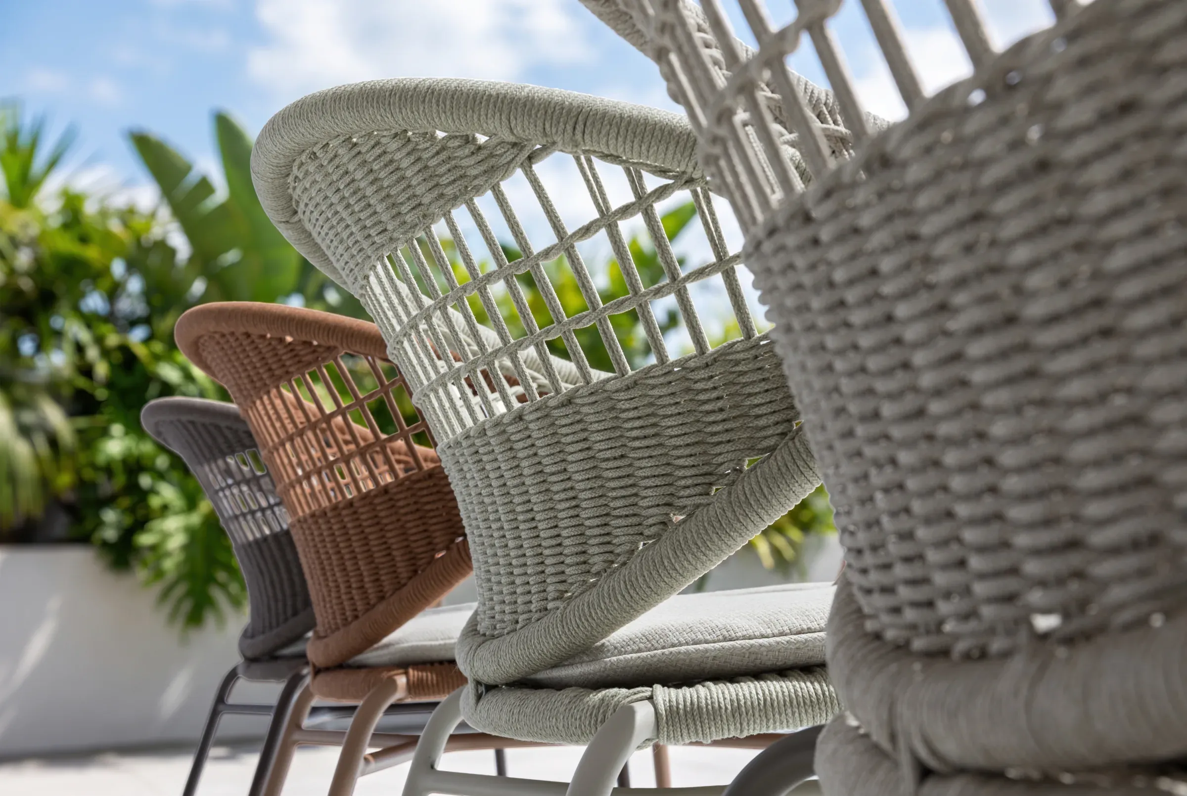 Cordo Dining Chair, close-up of construction and design details